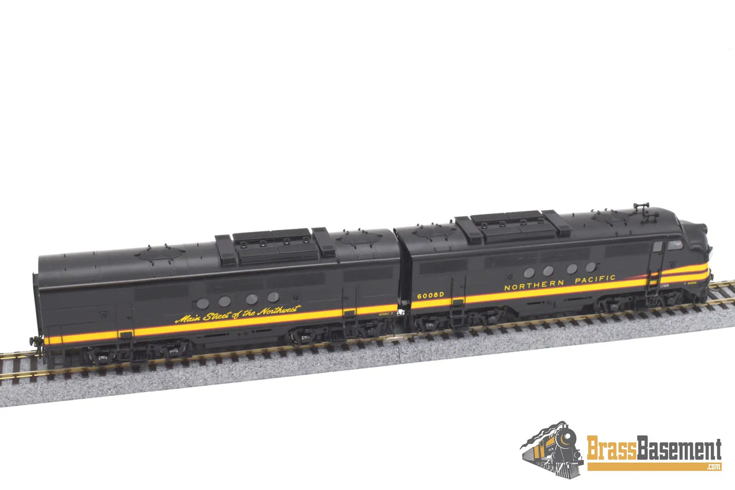 Ho Brass - Division Point #26 Northern Pacific Np Ft Ab Set Main Street Scheme F/P Mint Diesel