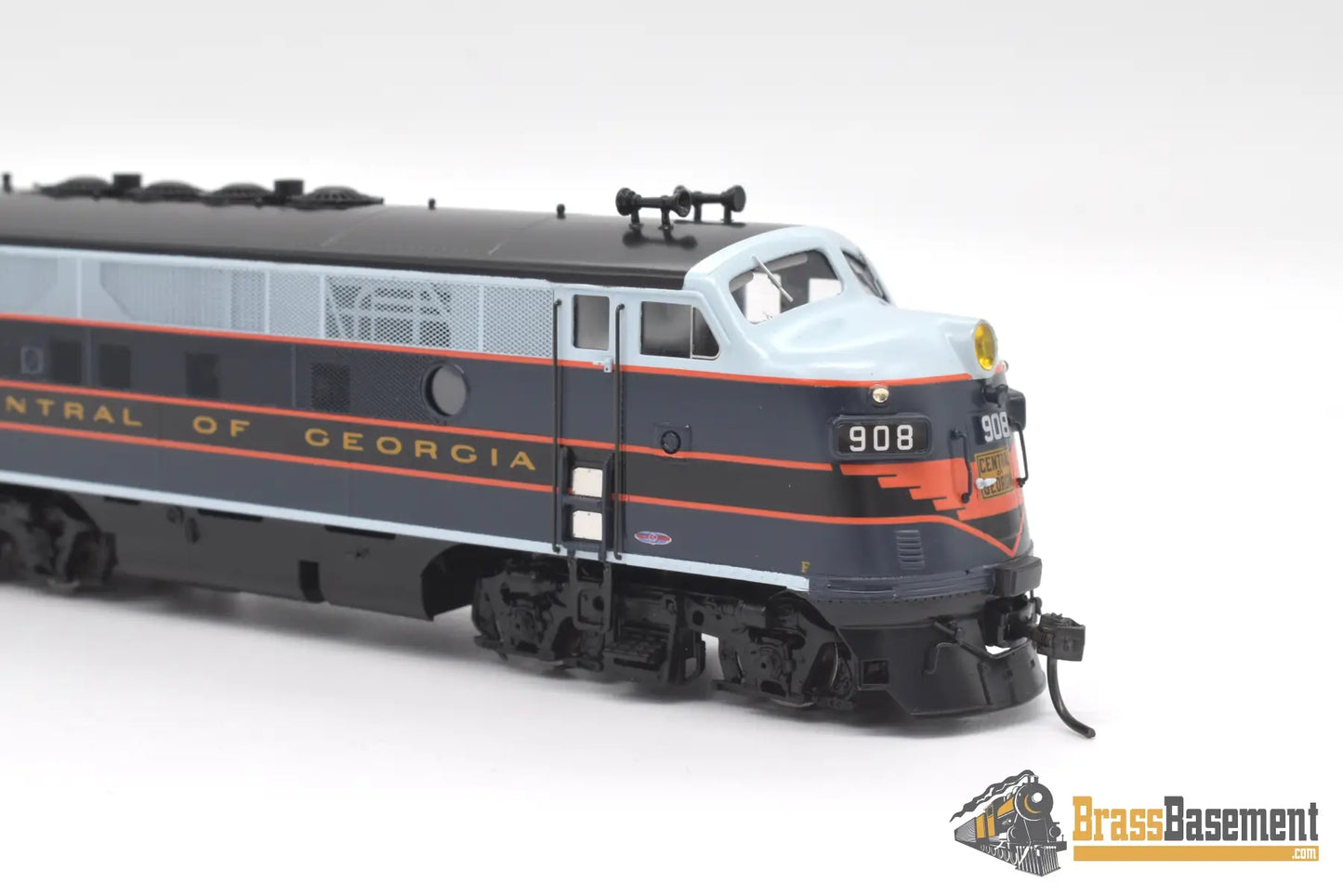 Ho Brass - Division Point Central Of Georgia Cog F3A #908 Blue/Gray/Orange Diesel