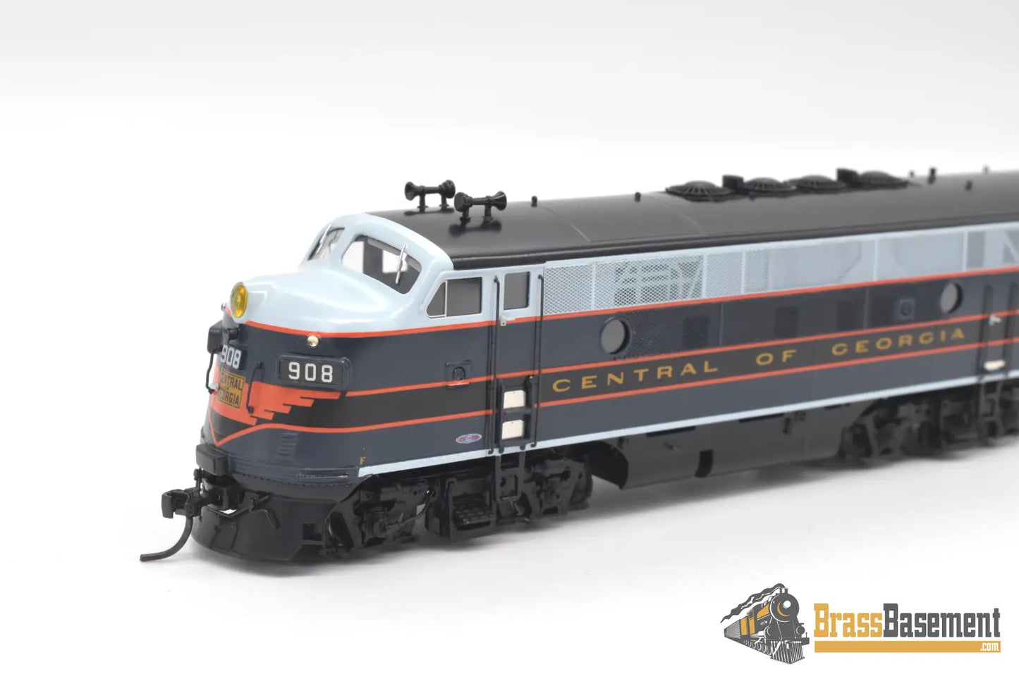 Ho Brass - Division Point Central Of Georgia Cog F3A #908 Blue/Gray/Orange Diesel