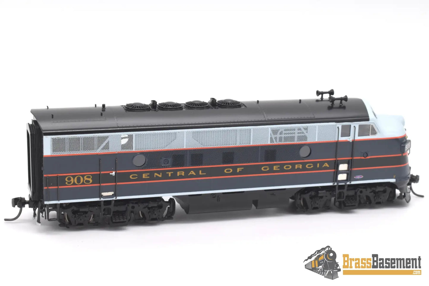 Ho Brass - Division Point Central Of Georgia Cog F3A #908 Blue/Gray/Orange Diesel