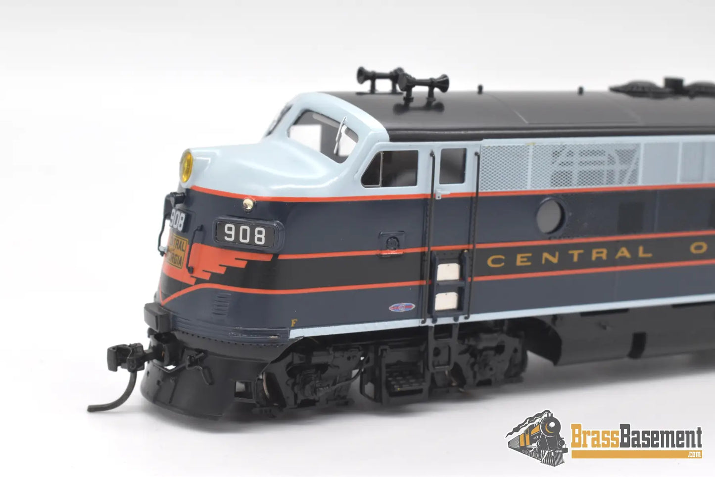 Ho Brass - Division Point Central Of Georgia Cog F3A #908 Blue/Gray/Orange Diesel
