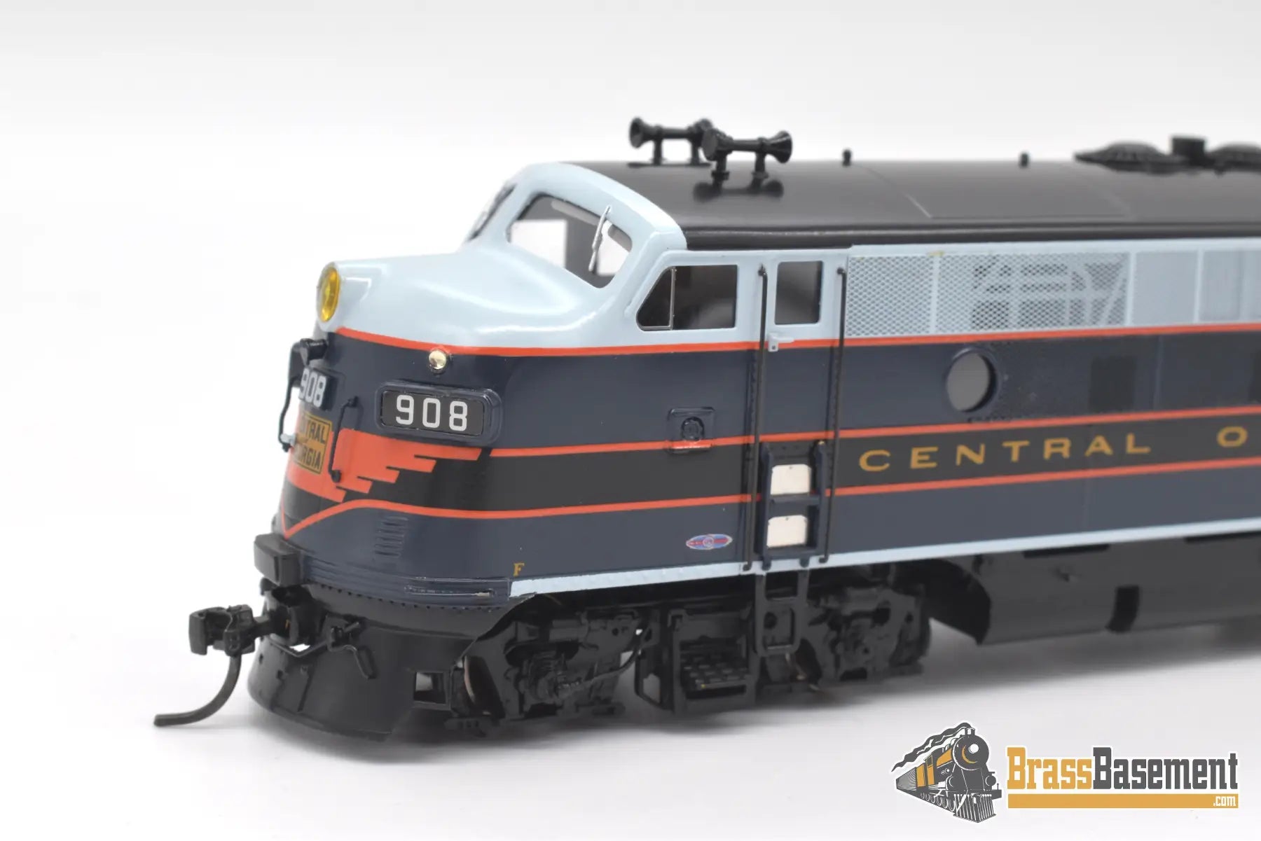 Ho Brass - Division Point Central Of Georgia Cog F3A #908 Blue/Gray/Orange Diesel