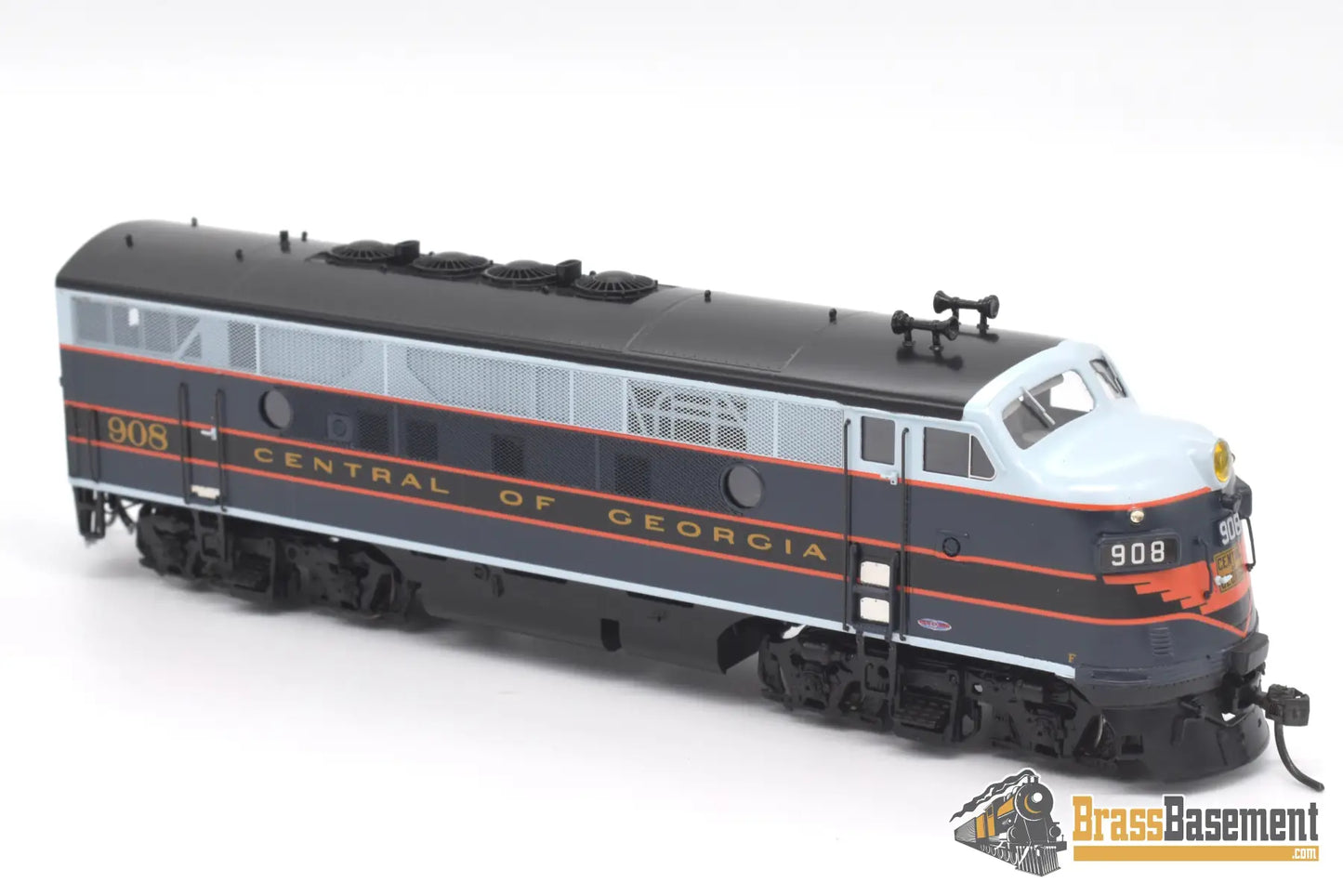 Ho Brass - Division Point Central Of Georgia Cog F3A #908 Blue/Gray/Orange Diesel