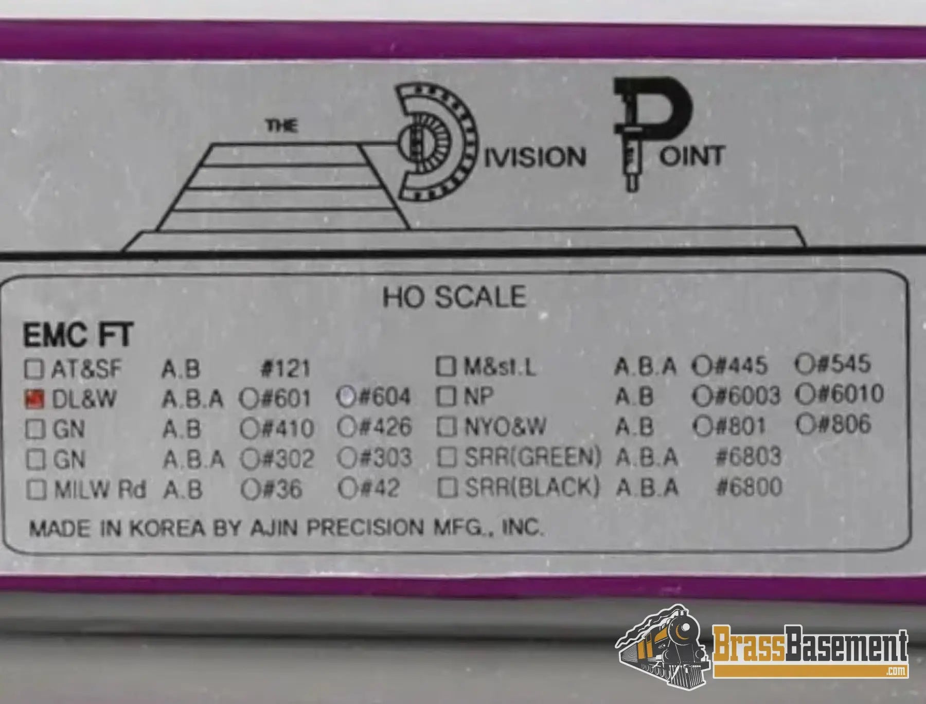 HO Brass - Division Point DL&W Lackawanna FT ABA FTA FTSB FTA Set - 15 MADE Diesel