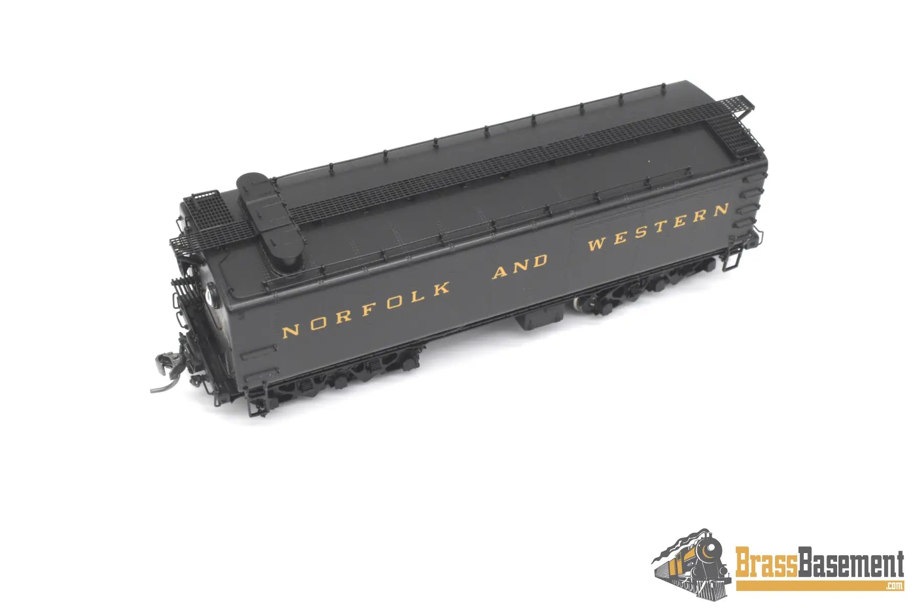 Ho Brass - Division Point Norfolk And Western N&W Jawn Henry Steam-Turbine F/P Boo-Rim Turbine