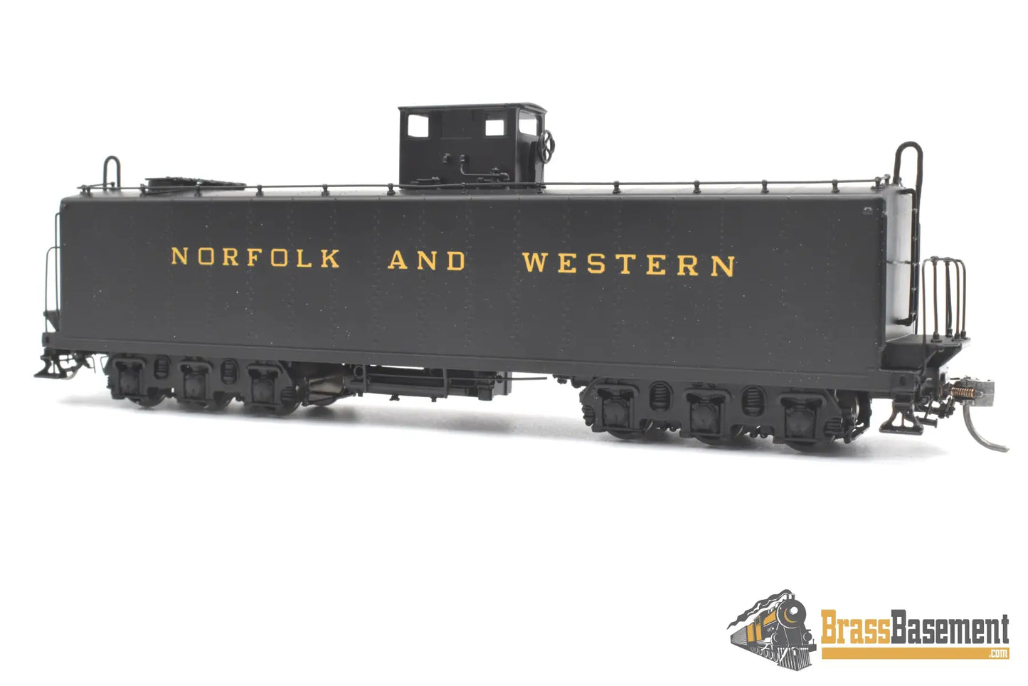 Ho Brass - Division Point Norfolk And Western N&W Jawn Henry Steam-Turbine F/P Boo-Rim Turbine