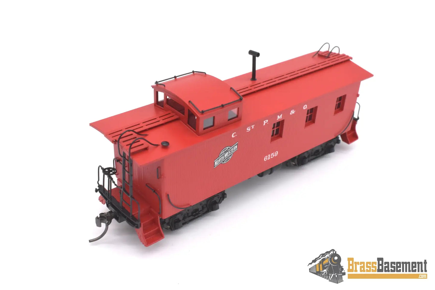Ho Brass - Dp-102A Division Point Chicago & Northwestern C&Nw Caboose #6159 Cstpm&O System