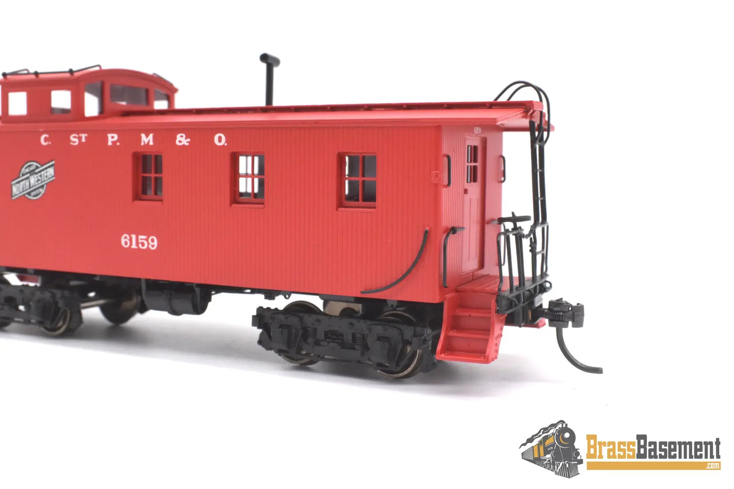 Ho Brass - Dp-102A Division Point Chicago & Northwestern C&Nw Caboose #6159 Cstpm&O System