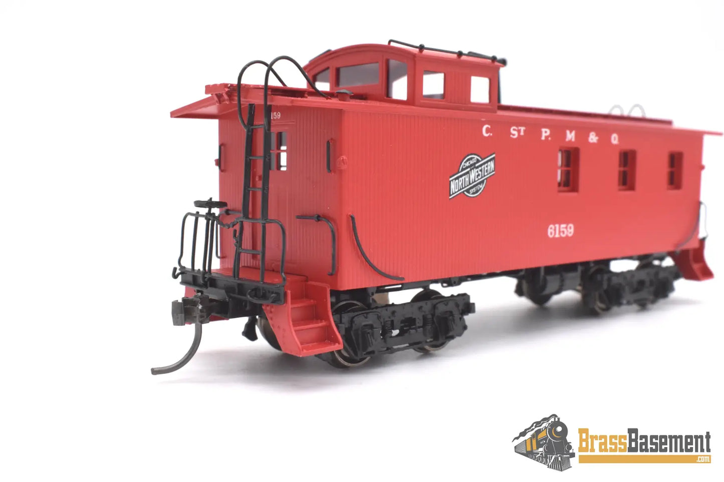 Ho Brass - Dp-102A Division Point Chicago & Northwestern C&Nw Caboose #6159 Cstpm&O System