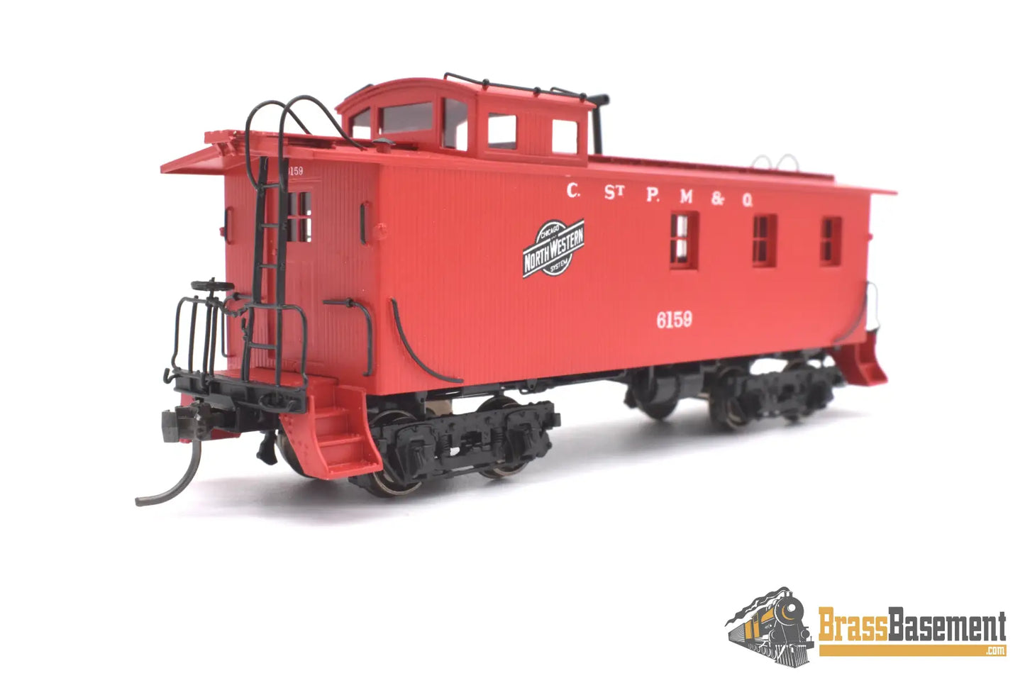 Ho Brass - Dp-102A Division Point Chicago & Northwestern C&Nw Caboose #6159 Cstpm&O System