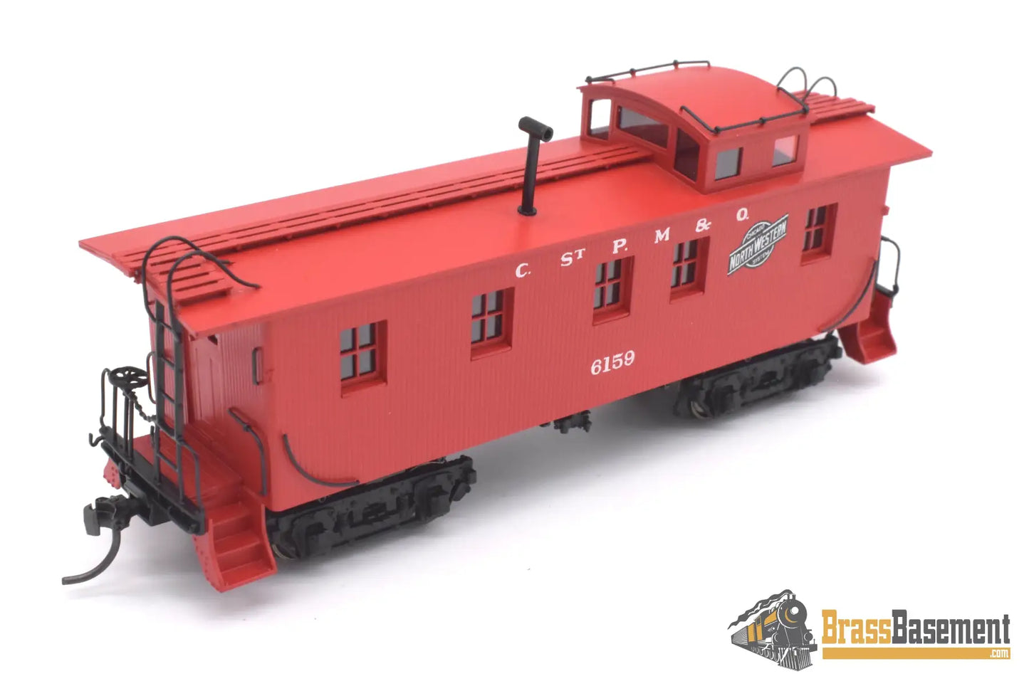 Ho Brass - Dp-102A Division Point Chicago & Northwestern C&Nw Caboose #6159 Cstpm&O System