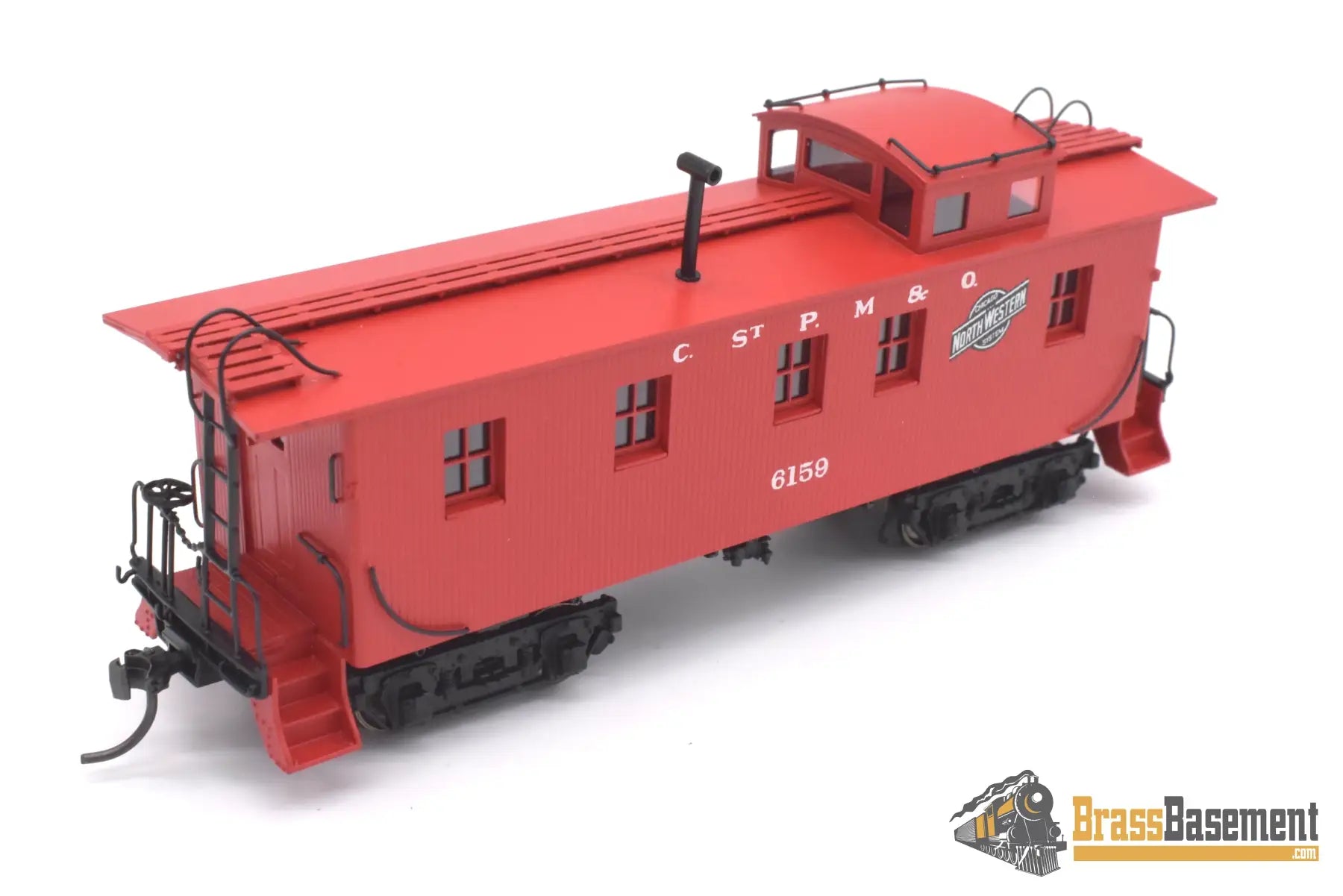 Ho Brass - Dp-102A Division Point Chicago & Northwestern C&Nw Caboose #6159 Cstpm&O System