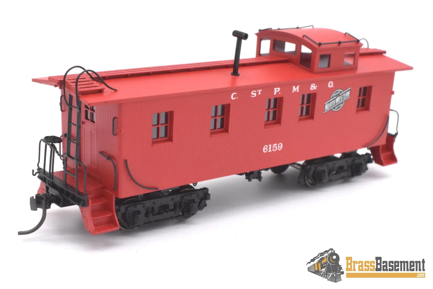 Ho Brass - Dp-102A Division Point Chicago & Northwestern C&Nw Caboose #6159 Cstpm&O System