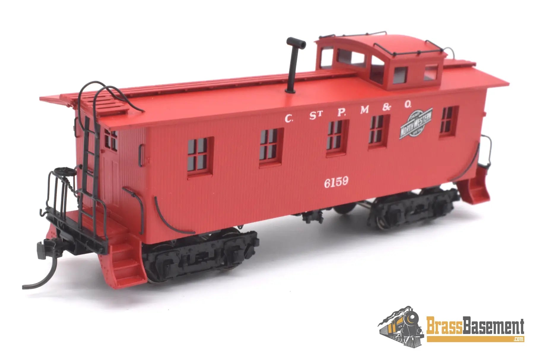 Ho Brass - Dp-102A Division Point Chicago & Northwestern C&Nw Caboose #6159 Cstpm&O System