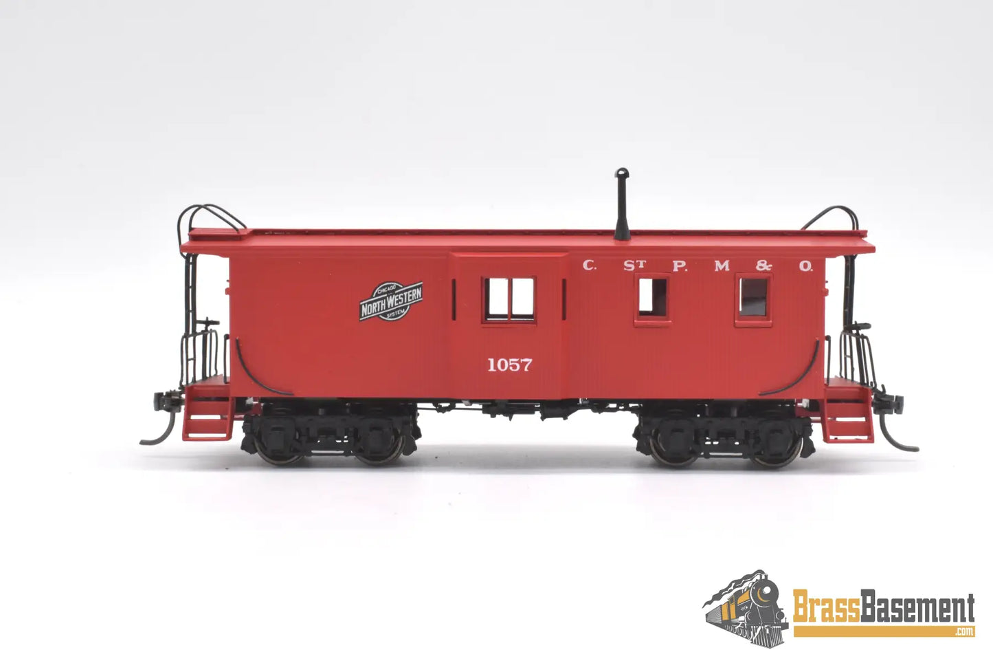 Ho Brass - Dp-109 Division Point Chicago & Northwestern C&Nw Bay-Window Caboose Cstpm&O System