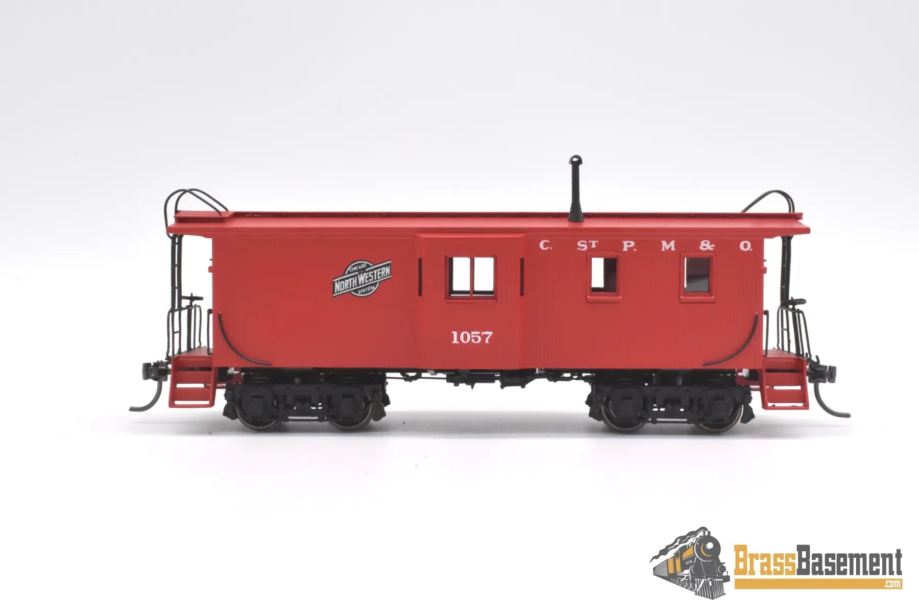 Ho Brass - Dp-109 Division Point Chicago & Northwestern C&Nw Bay-Window Caboose Cstpm&O System