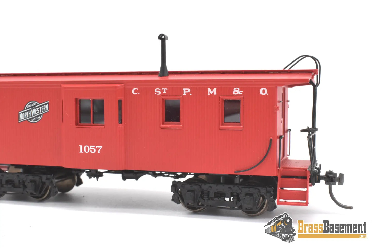 Ho Brass - Dp-109 Division Point Chicago & Northwestern C&Nw Bay-Window Caboose Cstpm&O System