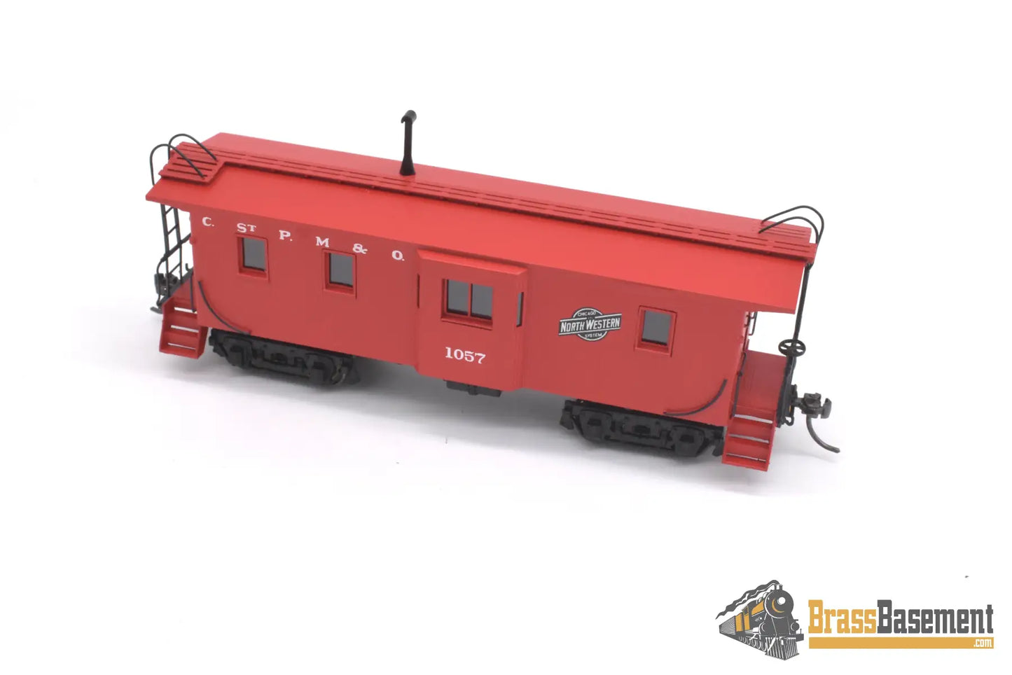 Ho Brass - Dp-109 Division Point Chicago & Northwestern C&Nw Bay-Window Caboose Cstpm&O System