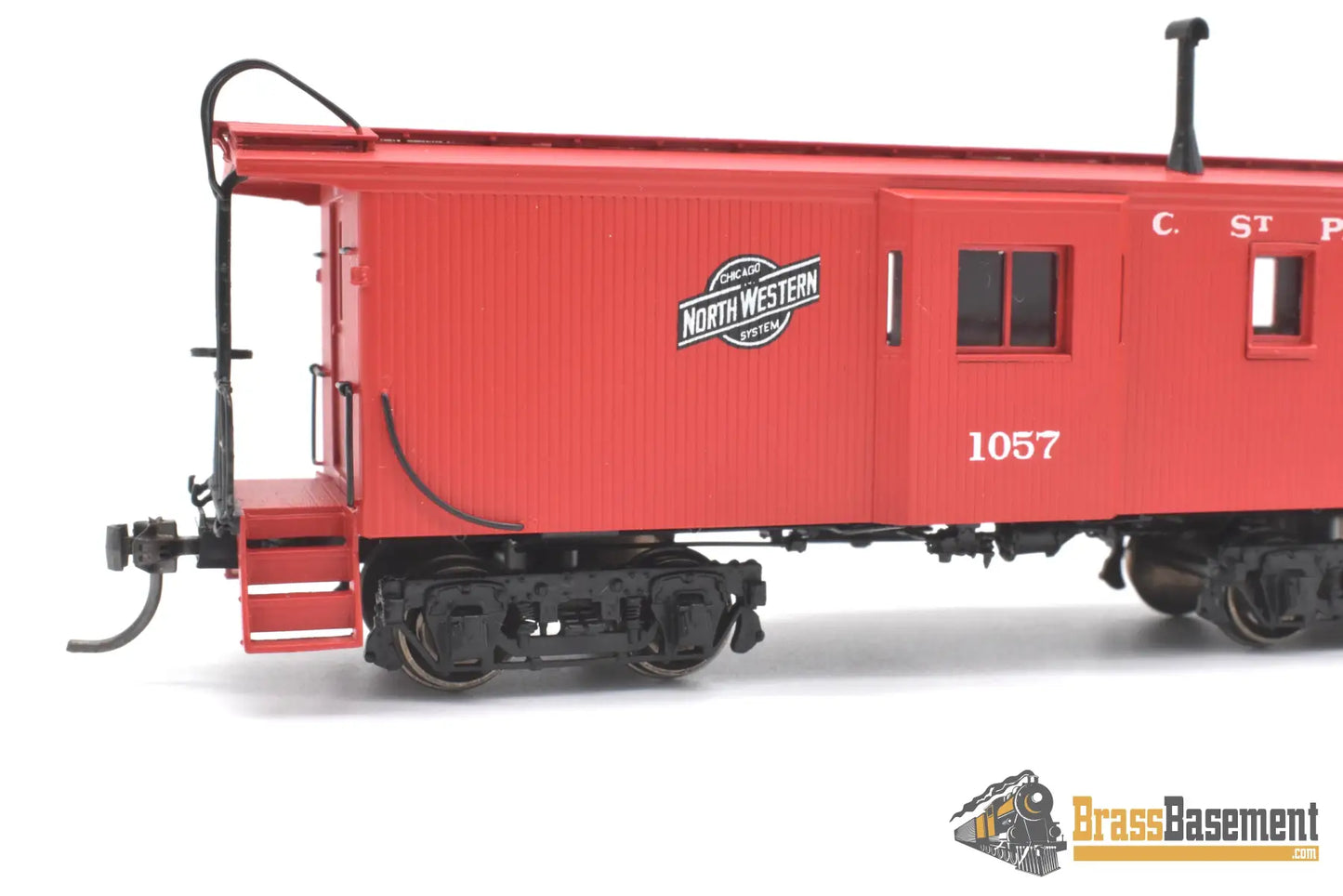 Ho Brass - Dp-109 Division Point Chicago & Northwestern C&Nw Bay-Window Caboose Cstpm&O System