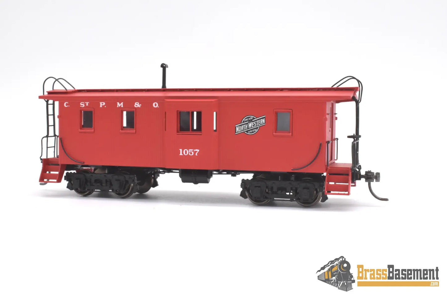Ho Brass - Dp-109 Division Point Chicago & Northwestern C&Nw Bay-Window Caboose Cstpm&O System