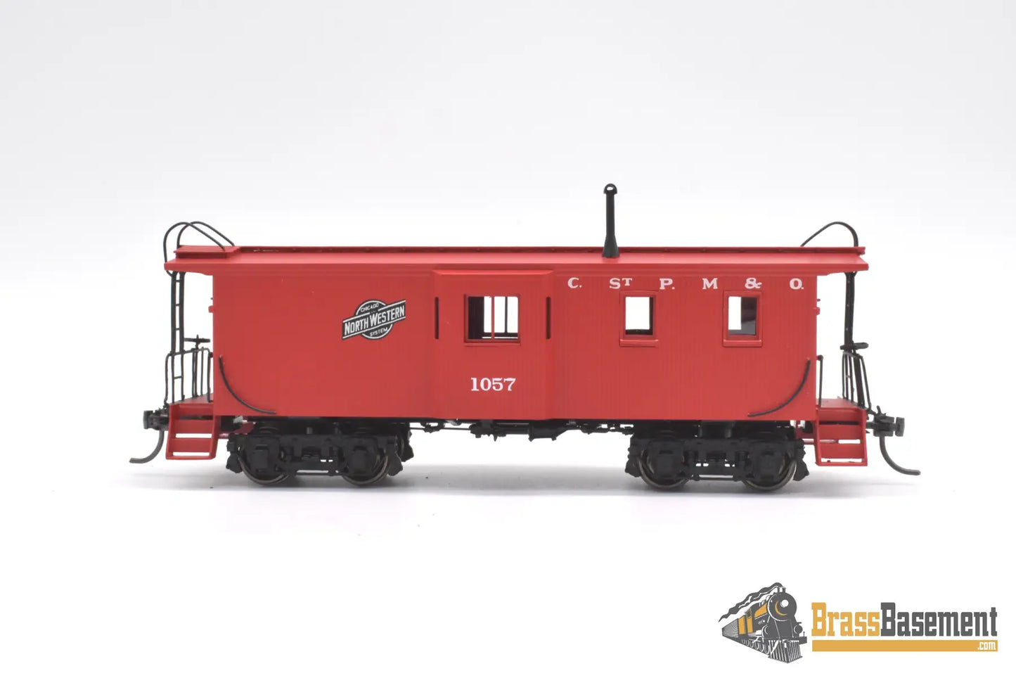 Ho Brass - Dp-109 Division Point Chicago & Northwestern C&Nw Bay-Window Caboose Cstpm&O System