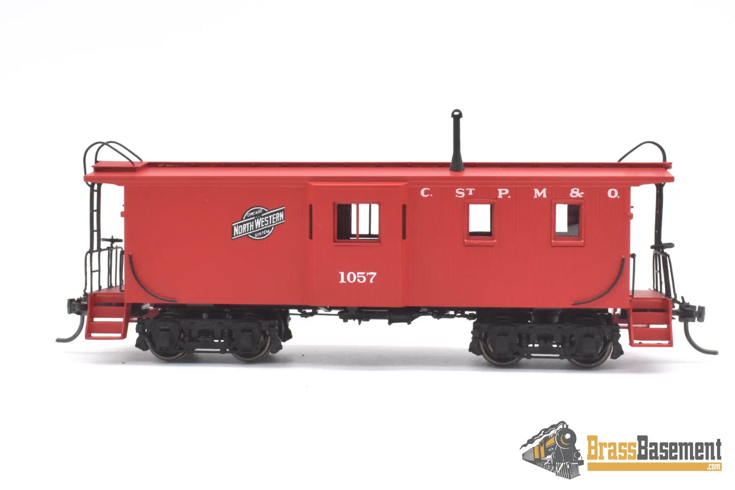 Ho Brass - Dp-109 Division Point Chicago & Northwestern C&Nw Bay-Window Caboose Cstpm&O System