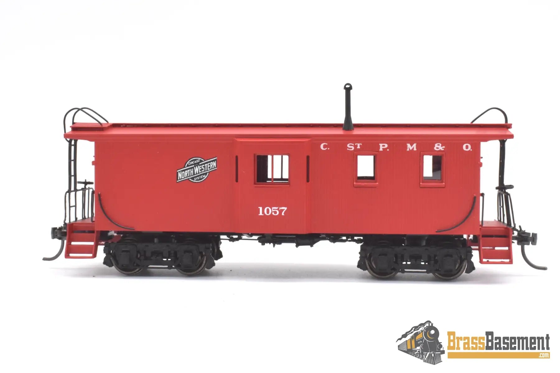 Ho Brass - Dp-109 Division Point Chicago & Northwestern C&Nw Bay-Window Caboose Cstpm&O System