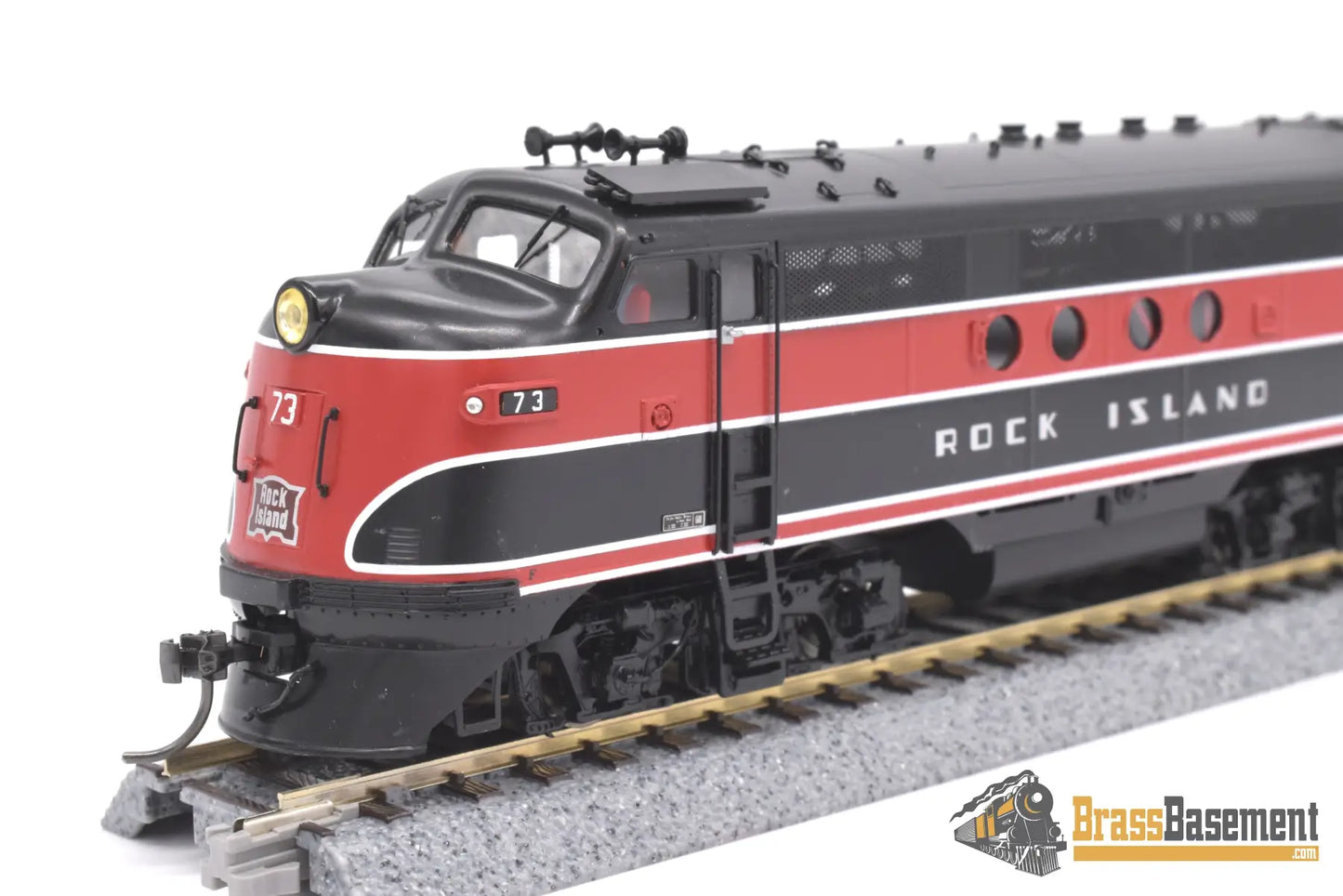 Ho Brass - Dp - 11 Division Point Rock Island Ri Ft Aba Set #73 Factory Paint Diesel