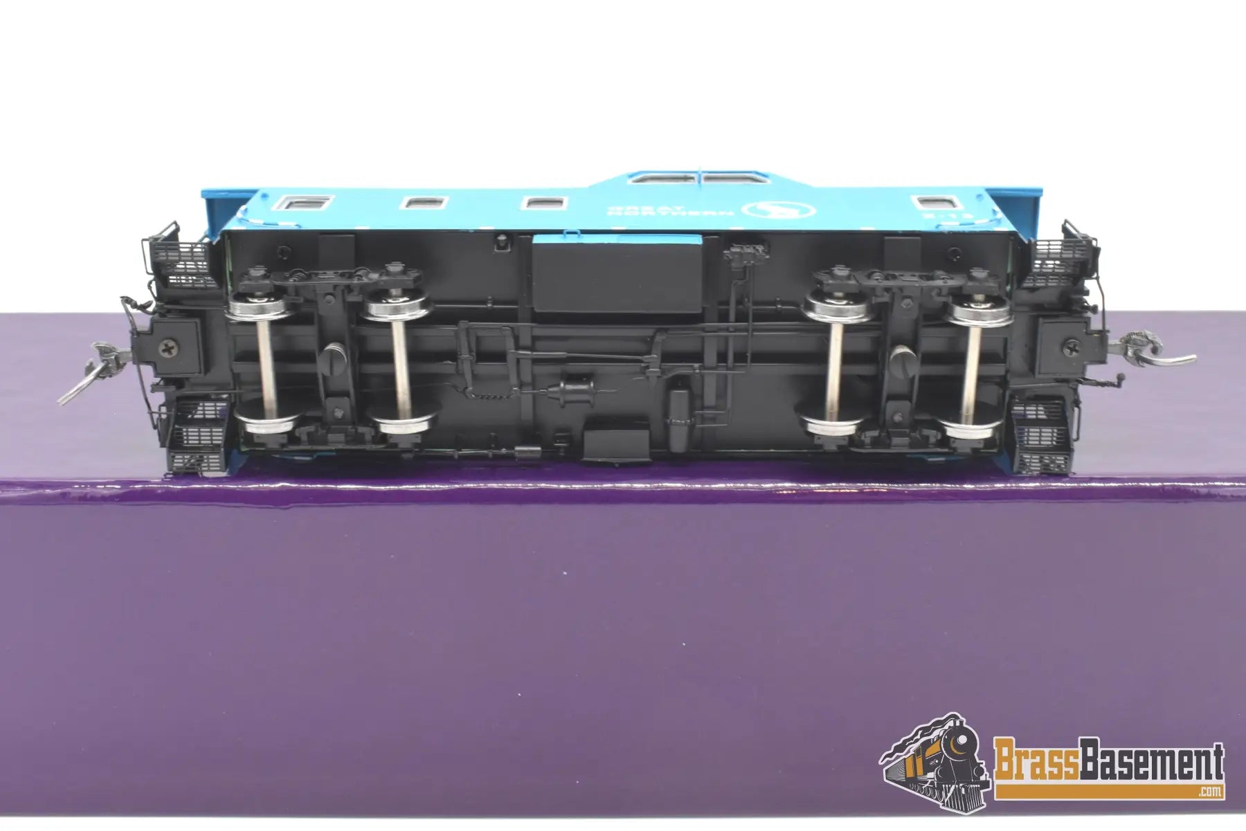 Ho Brass - Dp - 4381.20 Division Point Great Northern Gn X13 Streamlined Caboose Big Sky Blue New