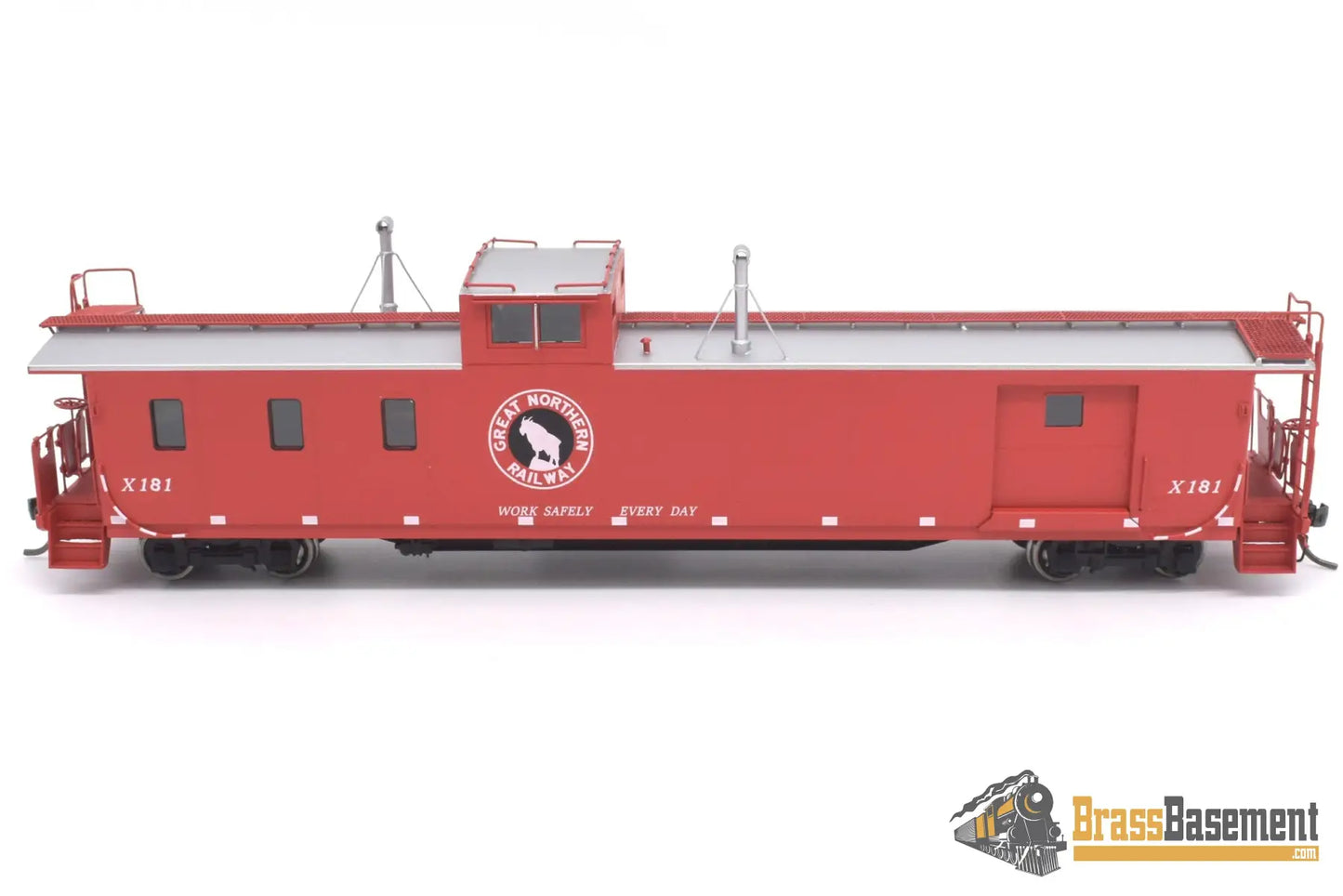 Ho Brass - Dp - 4385.00 Division Point Great Northern Gn ‘Hutch’ Baggage - Caboose New Caboose