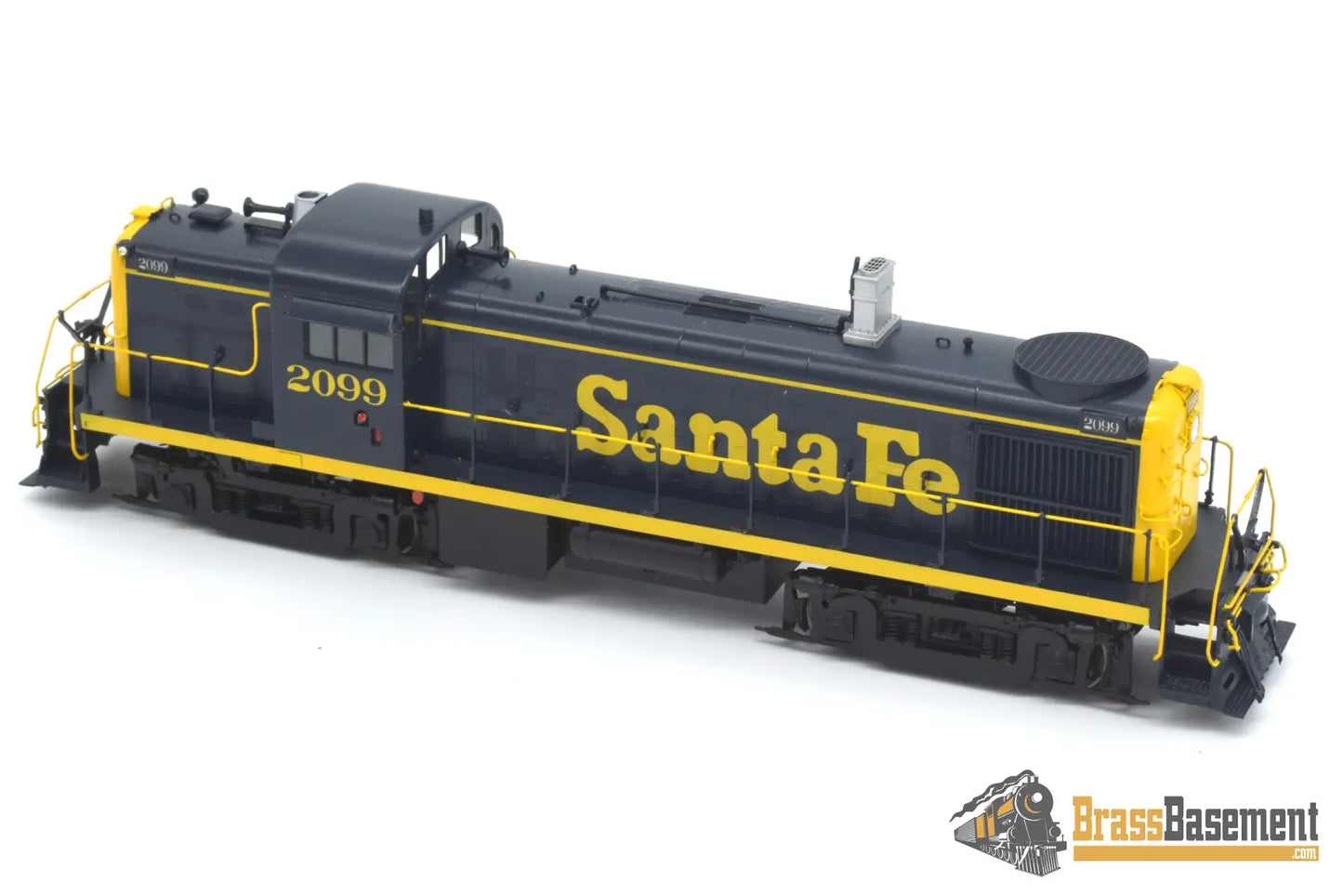 Ho Brass - Dp - 9302 Division Point Atsf Santa Fe Ex - Demonstrator Rs - 2 #2099 Factory Paint
