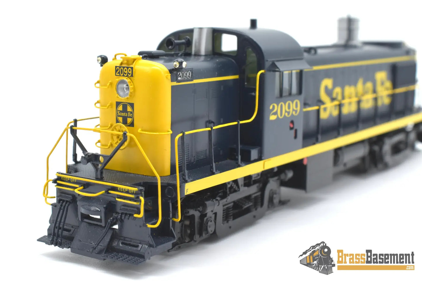 Ho Brass - Dp - 9302 Division Point Atsf Santa Fe Ex - Demonstrator Rs - 2 #2099 Factory Paint