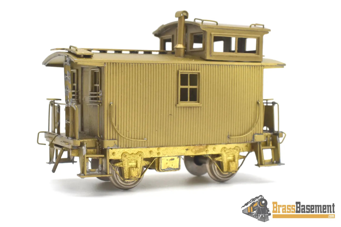 Ho Brass - Empire Midland Dl&W Lackawanna Caboose Unpainted Mint