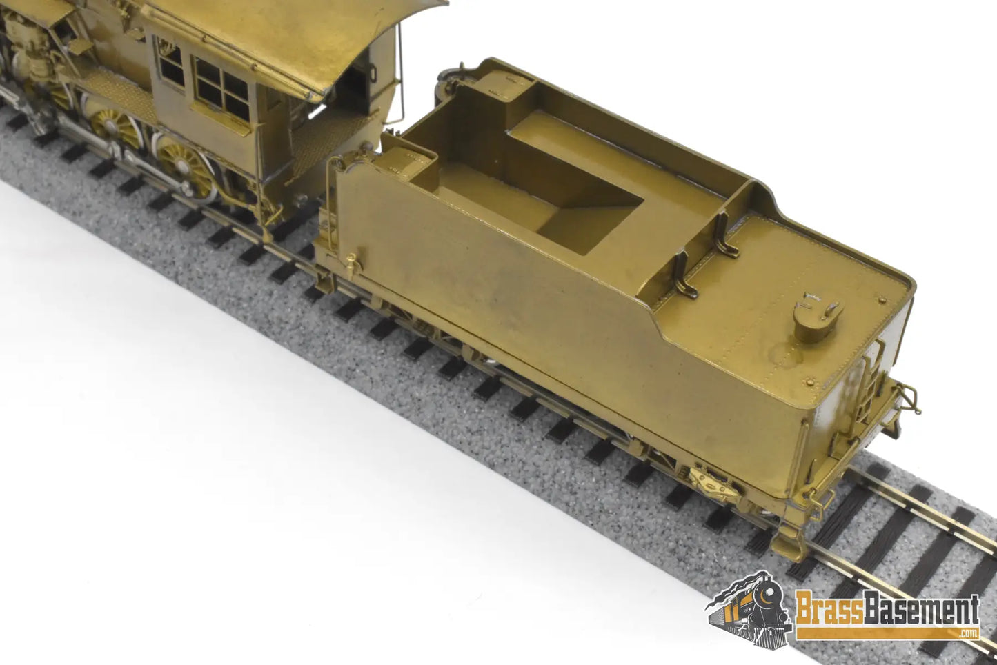 HO Brass - Empire Midland Great Western/Strasburg Railroad 2-10-0 #90 - Unpainted Steam