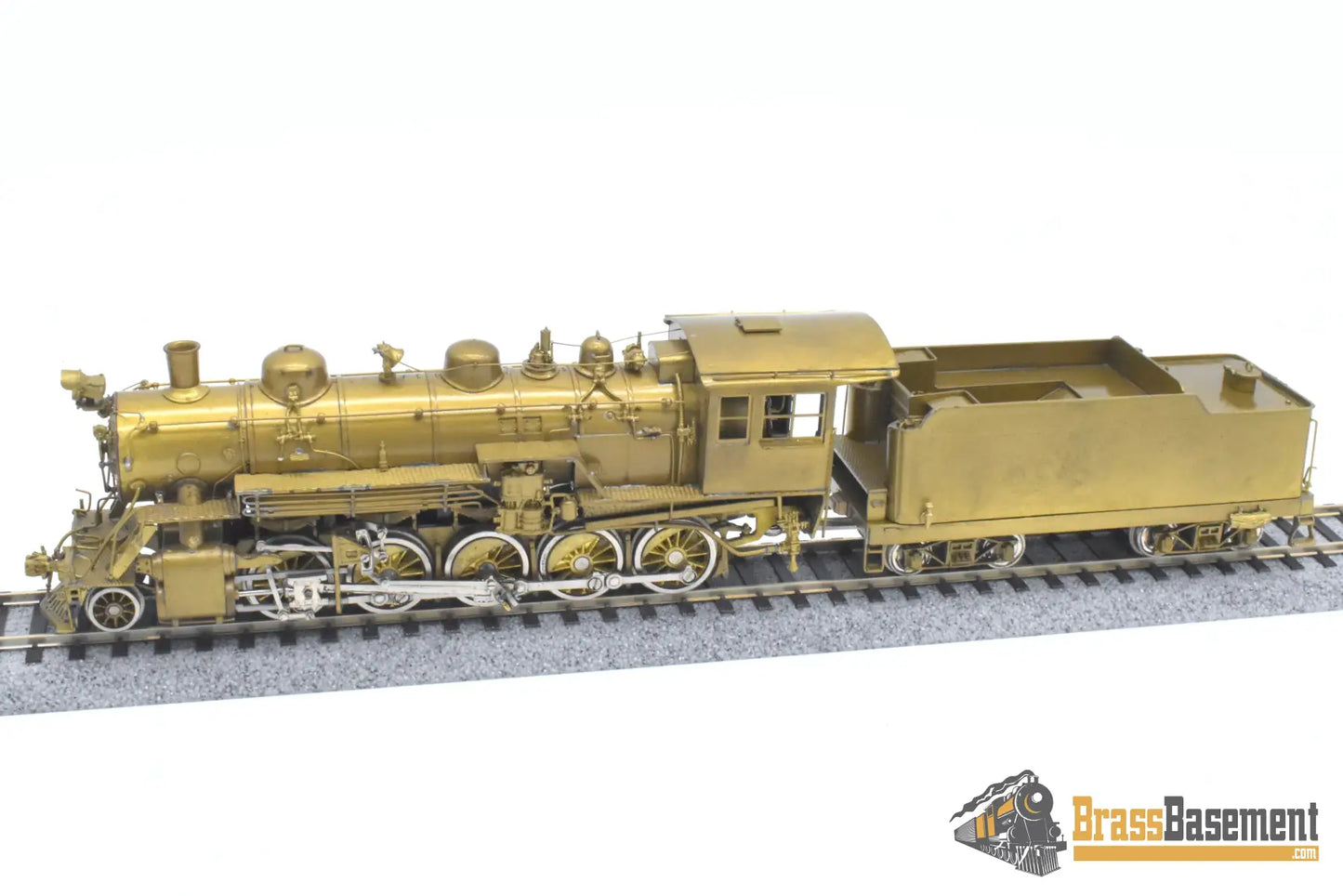 HO Brass - Empire Midland Great Western/Strasburg Railroad 2-10-0 #90 - Unpainted Steam