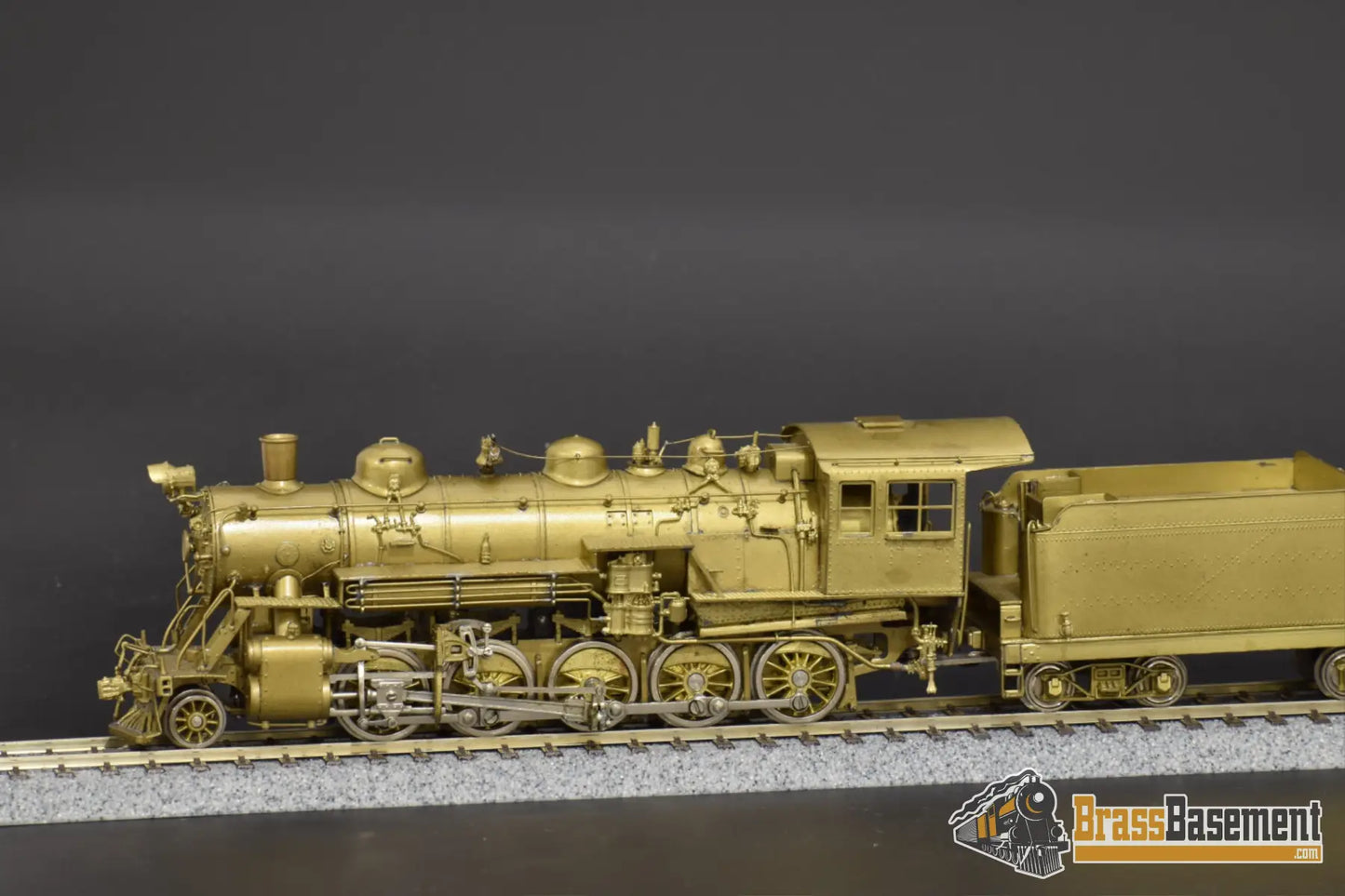 Ho Brass - Empire Midland Great Western/Strasburg Railroad 2 - 10 - 0 #90 Steam