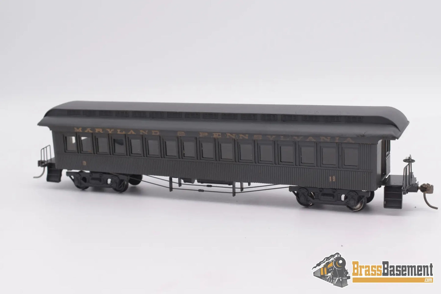 Ho Brass - Gem 3 Car Ma&Pa Maryland & Pennsylvania Set C/P Nice Passenger