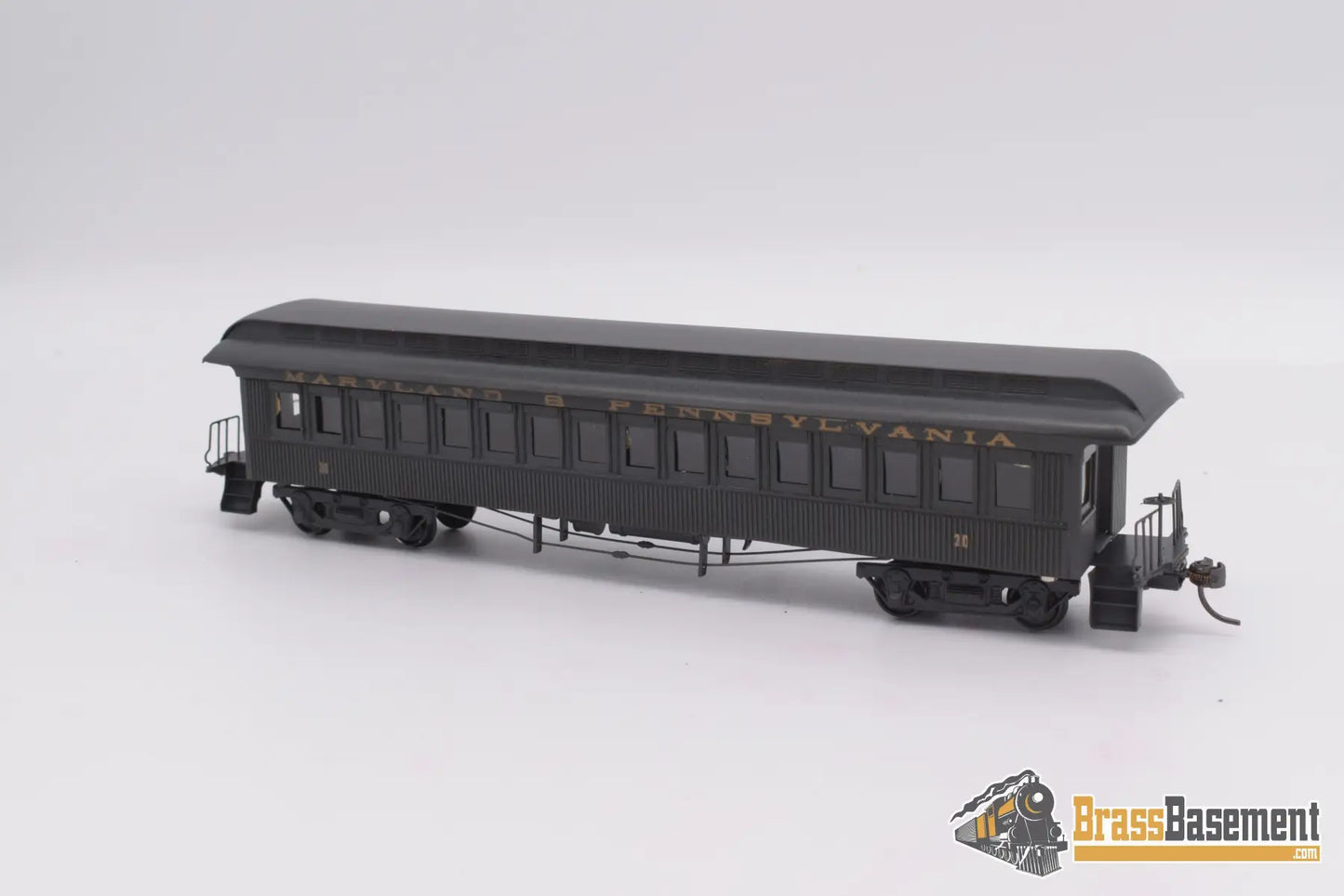 Ho Brass - Gem 3 Car Ma&Pa Maryland & Pennsylvania Set C/P Nice Passenger
