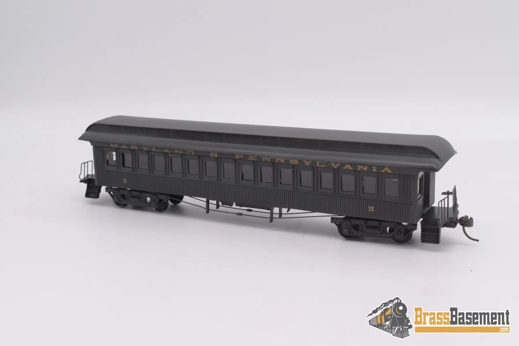 Ho Brass - Gem 3 Car Ma&Pa Maryland & Pennsylvania Set C/P Nice Passenger