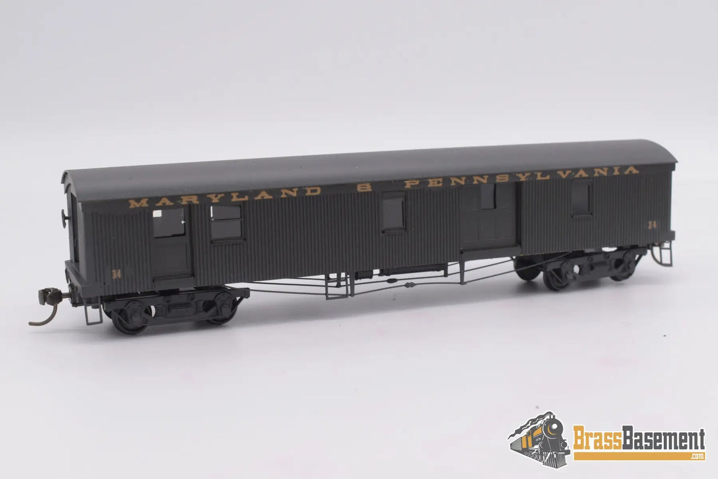 Ho Brass - Gem 3 Car Ma&Pa Maryland & Pennsylvania Set C/P Nice Passenger