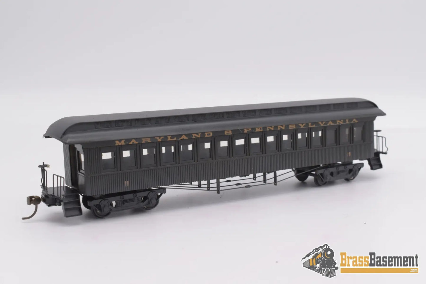 Ho Brass - Gem 3 Car Ma&Pa Maryland & Pennsylvania Set C/P Nice Passenger