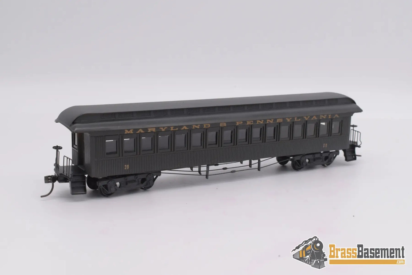 Ho Brass - Gem 3 Car Ma&Pa Maryland & Pennsylvania Set C/P Nice Passenger