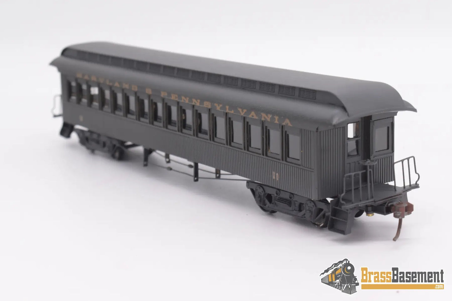 Ho Brass - Gem 3 Car Ma&Pa Maryland & Pennsylvania Set C/P Nice Passenger