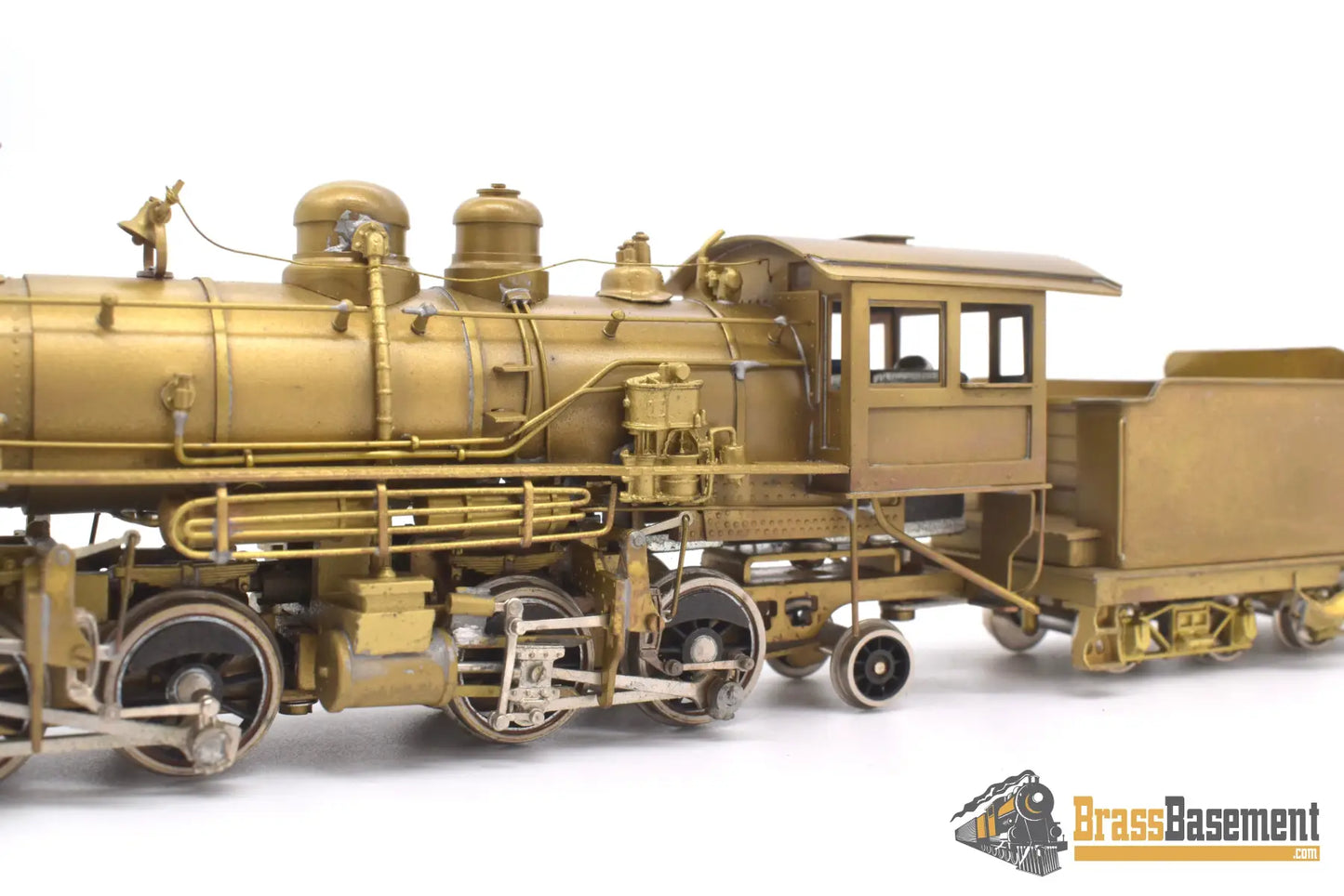 Ho Brass - Gem Im - 105 Little River Logging Co. 2 - 4 - 4 - 2 Unpainted Original Box Steam