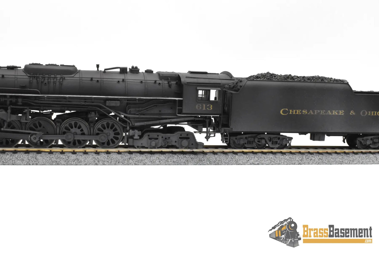 HO Brass Gem Models Olympia Chesapeake & Ohio J3a 4 8 4 #613 Custom Painted Steam