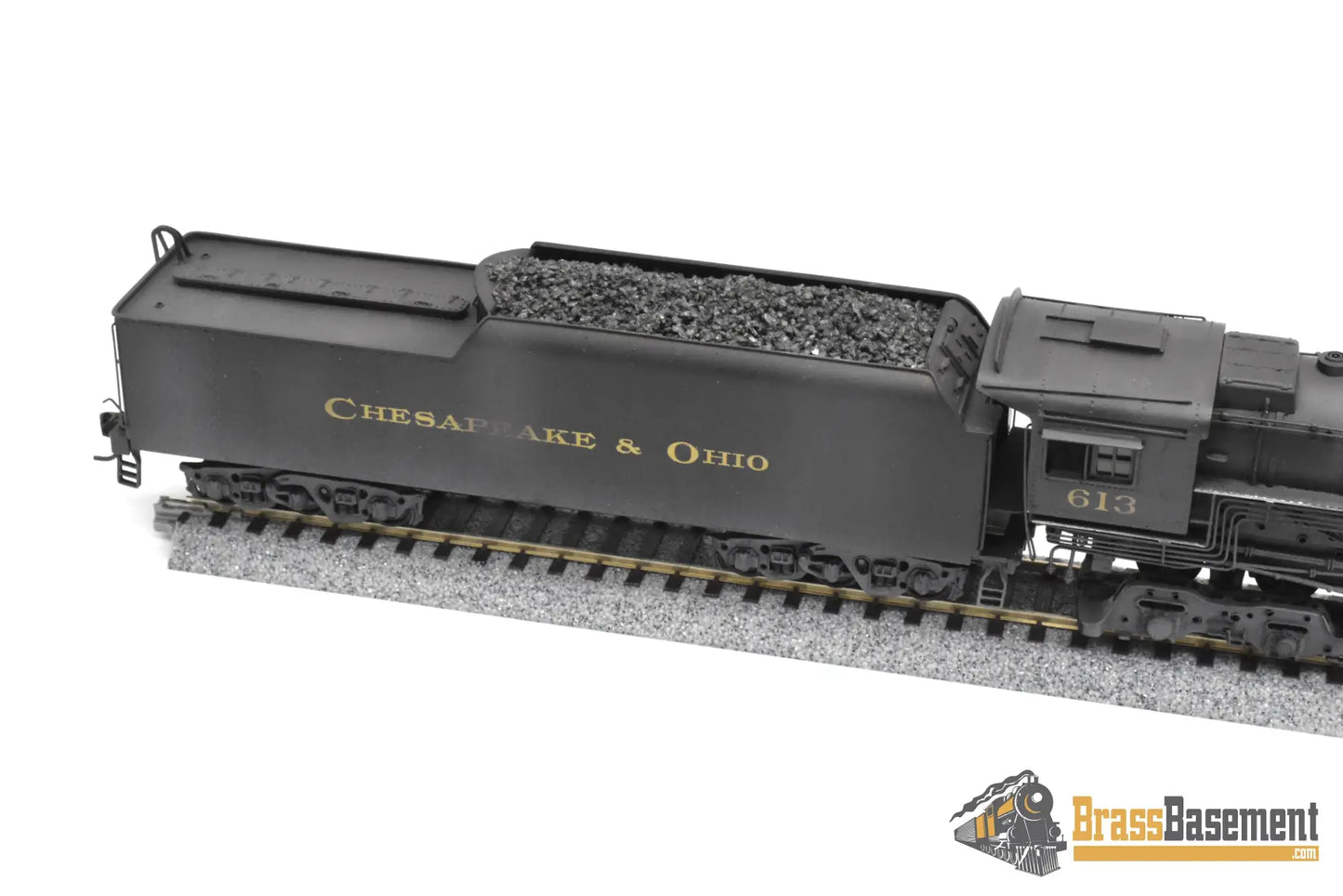 HO Brass Gem Models Olympia Chesapeake & Ohio J3a 4 8 4 #613 Custom Painted Steam
