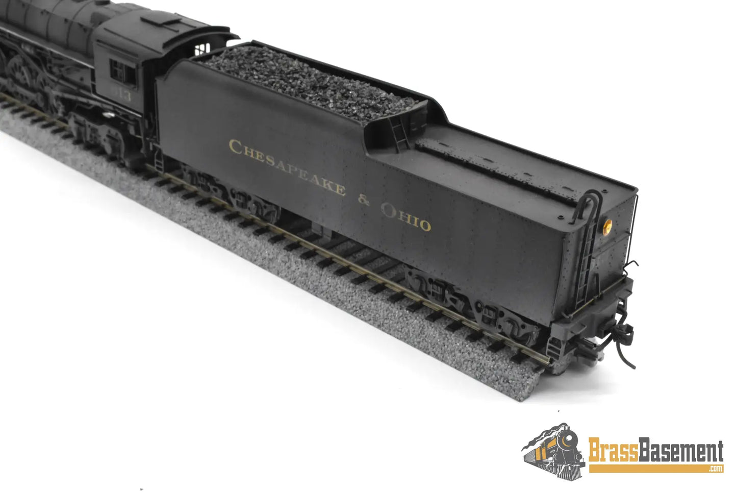 HO Brass Gem Models Olympia Chesapeake & Ohio J3a 4 8 4 #613 Custom Painted Steam