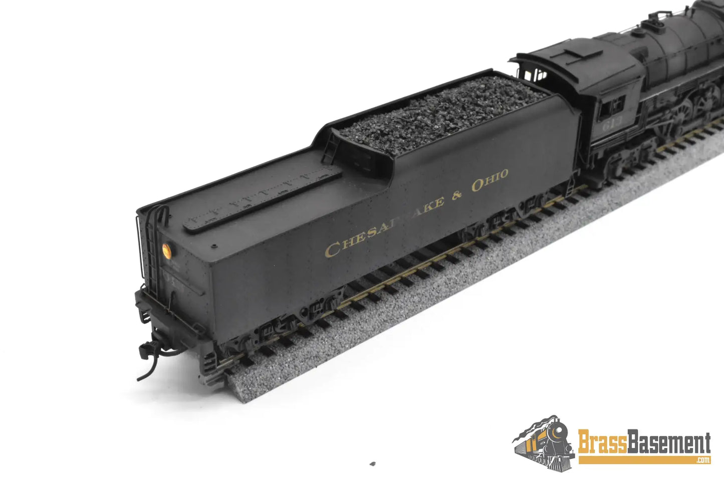 HO Brass Gem Models Olympia Chesapeake & Ohio J3a 4 8 4 #613 Custom Painted Steam