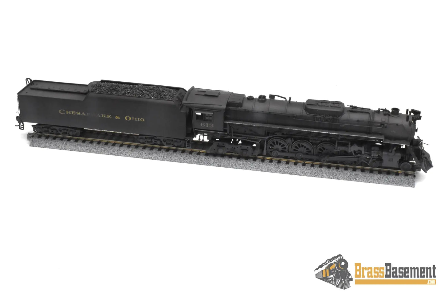 HO Brass Gem Models Olympia Chesapeake & Ohio J3a 4 8 4 #613 Custom Painted Steam
