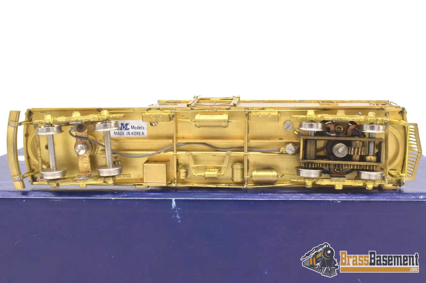 Ho Brass - Ghb Model 110 Traction Line Car Fm Models Unpainted Mint Interurban